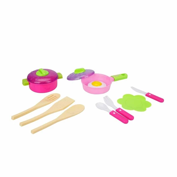 2738 Little Chef Mutfak Gereçleri Seti -Sunman - Resim 3