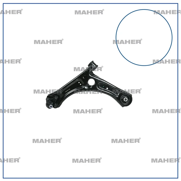 SALINCAK GOLF5 2003-2011 / CADDY 3 2003-2010 / SUPERB 2008 / JETTA 2012 SAC ROTİLLİ ALT SOL 1K0407151BB ürün görseli