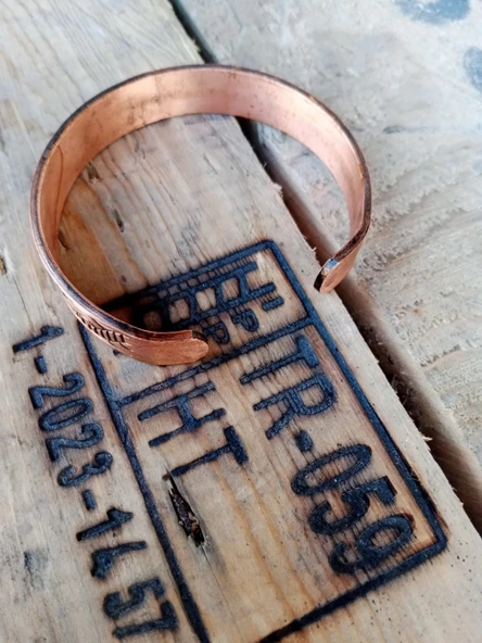 Bakır Bileklik - Resim 4