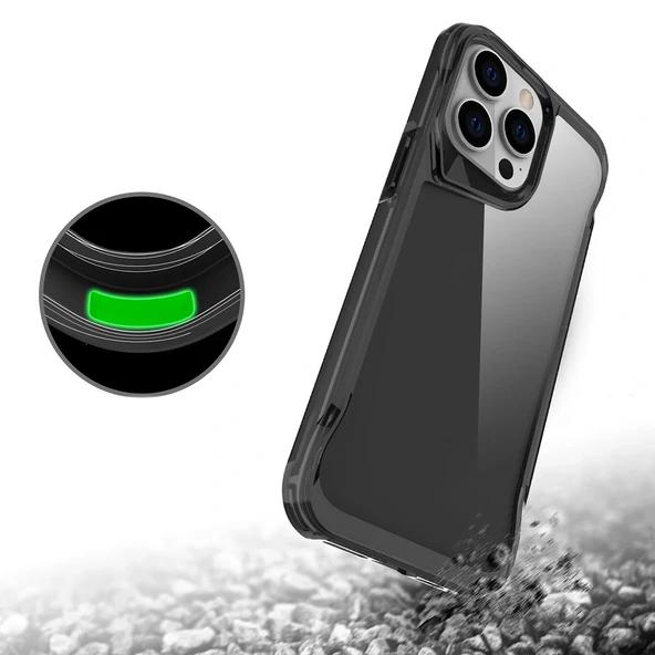 iPhone 15 Pro Kılıf T-Max Kapak - Resim 3