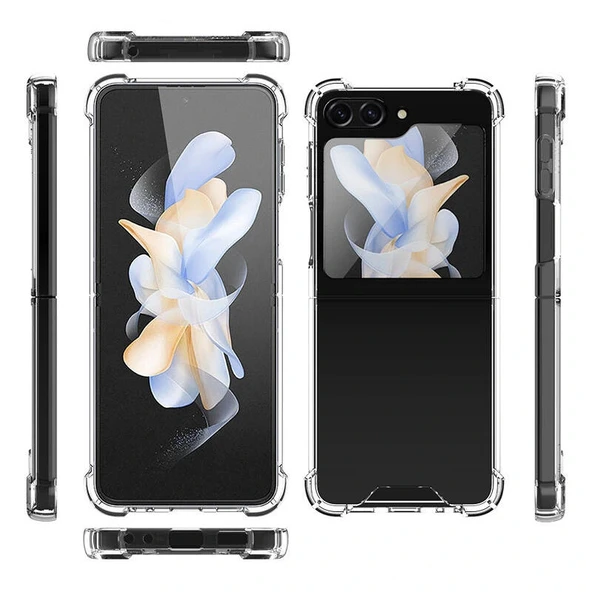 Samsung Z Flip 5 Kılıf Nitro Anti Shock Silikon - Resim 5