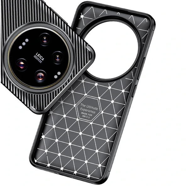 Xiaomi Mi 14 Ultra Kılıf Negro Silikon Kapak - Resim 6