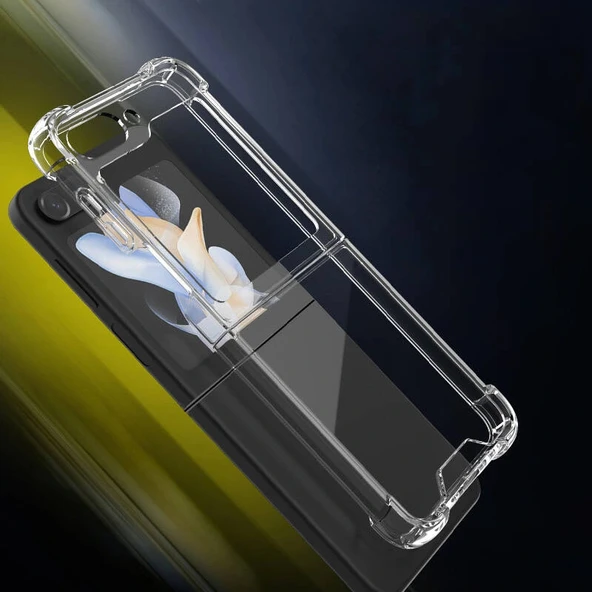 Samsung Z Flip 5 Kılıf Nitro Anti Shock Silikon - Resim 4