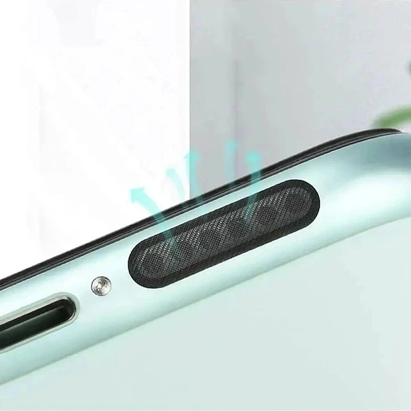 Telefon Ahize ve Hoparlör Toz Önleyici Sticker 20'li Set - Resim 3