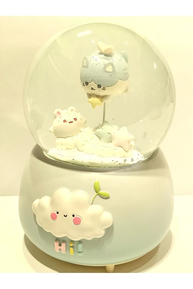 Monalisa Home 15x10 Lüks Renkli Figürlü Gösterişli Kar Küre