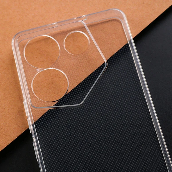 Tecno Camon 20 Pro 4G Kılıf Süper Silikon Kapak - Resim 3