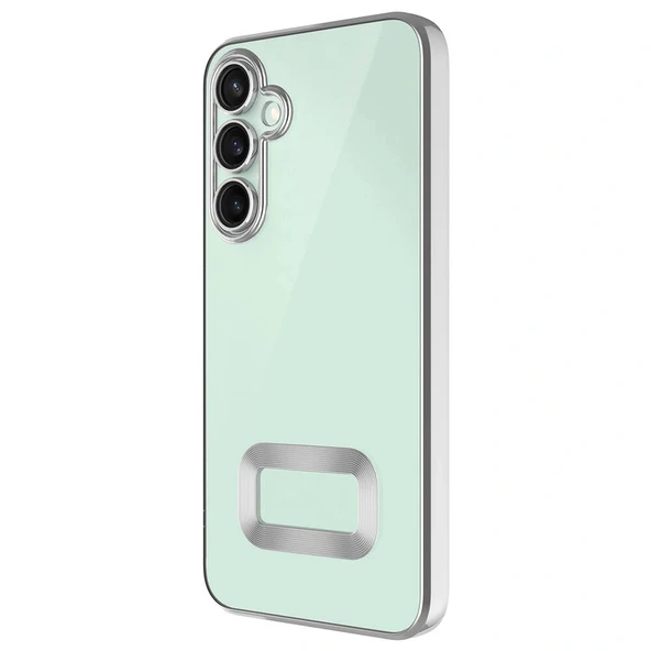 Samsung A55 Kılıf Kamera Korumalı Logo Gösteren Omega Kapak - Resim 6