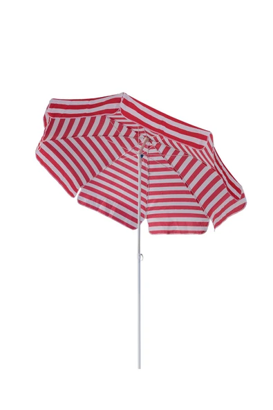 Exent 200 cm Plaj Şemsiyesi, bahçe şemsiyesi, balkon şemsiyesi, eğilebilen şemsiye-KIRMIZI - 3