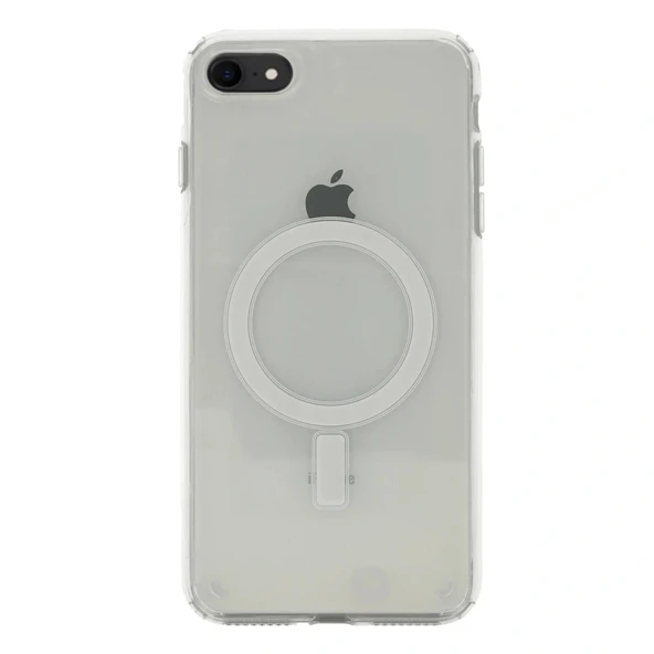 iPhone 7 Kılıf Şeffaf Sert PC Embos Kapak - Resim 6