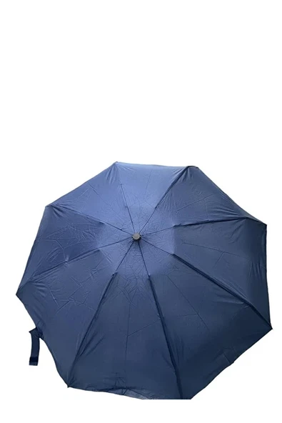 Monalisa Home  Mavi Renk Katlanır Çanta İçi Lüks Şemsiye - Resim 3