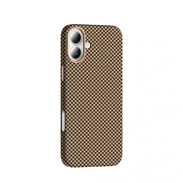 iPhone 16 Kılıf M-safe Şarj Özellikli Karbon Fiber Görünümlü Gros Kapak - Resim 2