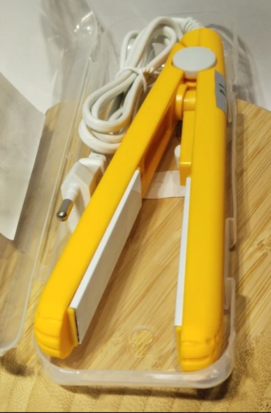 Monalisa Home 17 cm Uzunlukta Sarı Renk Seyahat Boy Düzleştirici ürün görseli 1