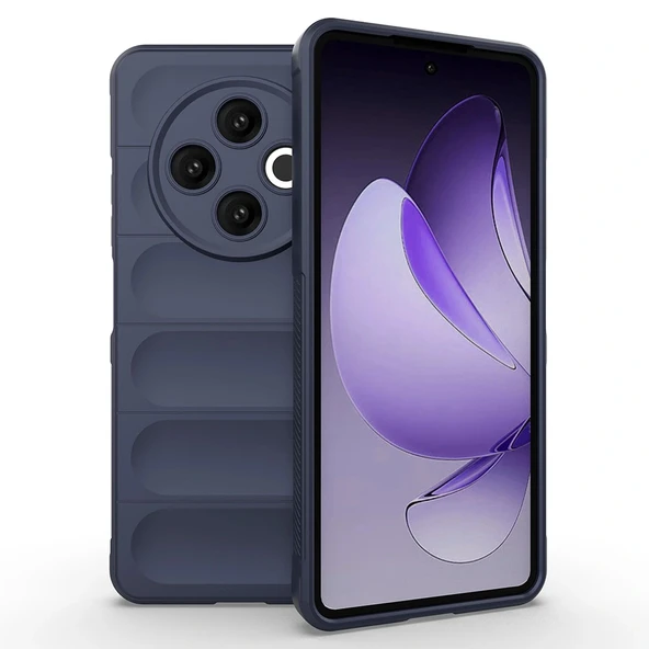 Tecno Spark 30 4G Kılıf Esnek TPU Oyuklu Arka Yüzey Tasarımlı Etnik Silikon Kapak ürün görseli