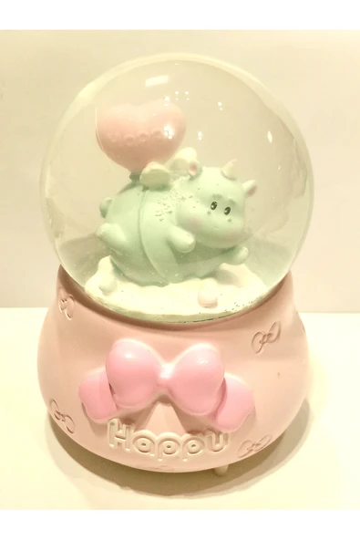 Monalisa Home 15x10 Lüks Renkli Figürlü Gösterişli Kar Küre ürün görseli 1