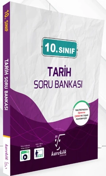 10. Sınıf Tarih Soru Bankası Karekök Yayınları ürün görseli 1