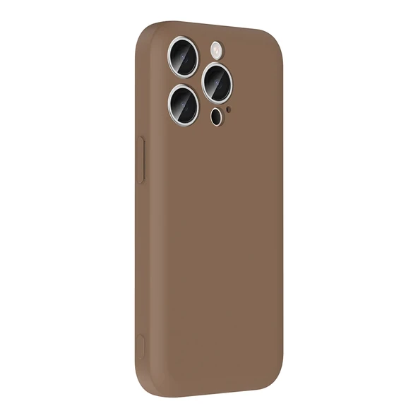 iPhone 15 Pro Max Kılıf Kamera Korumalı Kartlık Hazneli Vitra Kapak - Resim 5