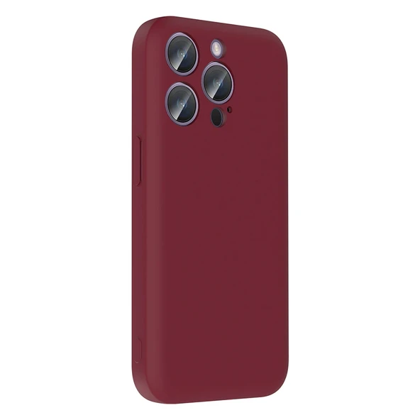 iPhone 14 Pro Max Kılıf Kamera Korumalı Kartlık Hazneli Vitra Kapak - Resim 5