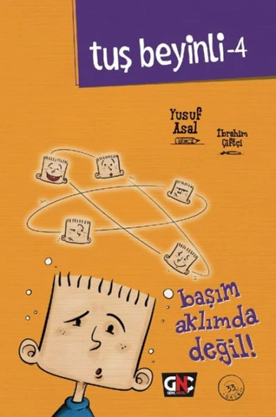 Tuş Beyinli 4 - Başım Aklımda Değil (Ciltli) - 1