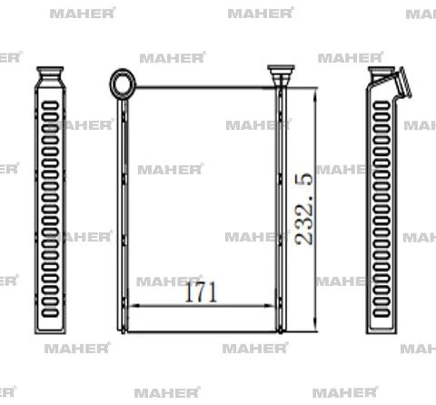 RADYATÖR KALORİFER 508 2010 BRAZING 6448W9 - Resim 2