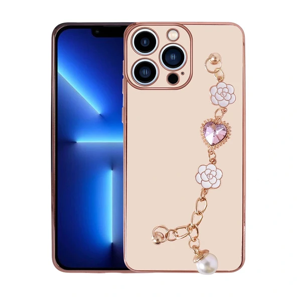 iPhone 14 Pro Kılıf El Tutamaçlı Kamera Korumalı Taka Silikon Kapak ürün görseli