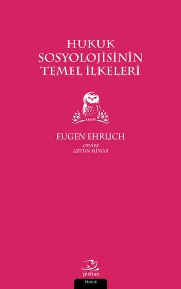Hukuk Sosyolojisinin Temel İlkeleri ürün görseli 1