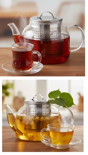 Çay Süzgeci Büyük Boy Paslanmaz Çelik Demlik İçi Çay Süzgeci Geniş Hacimli Ve Dayanıklı