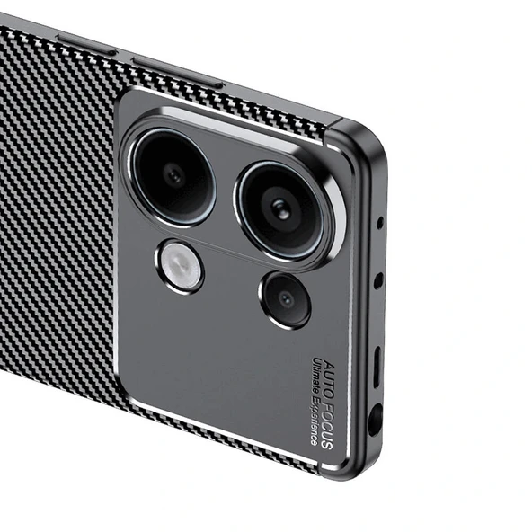 Xiaomi Redmi Note 13 4G Kılıf Negro Silikon Kapak - Resim 6
