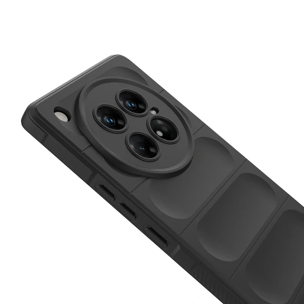 İnfinix Zero 40 5G Kılıf Esnek TPU Oyuklu Arka Yüzey Tasarımlı Etnik Silikon Kapak - Resim 9