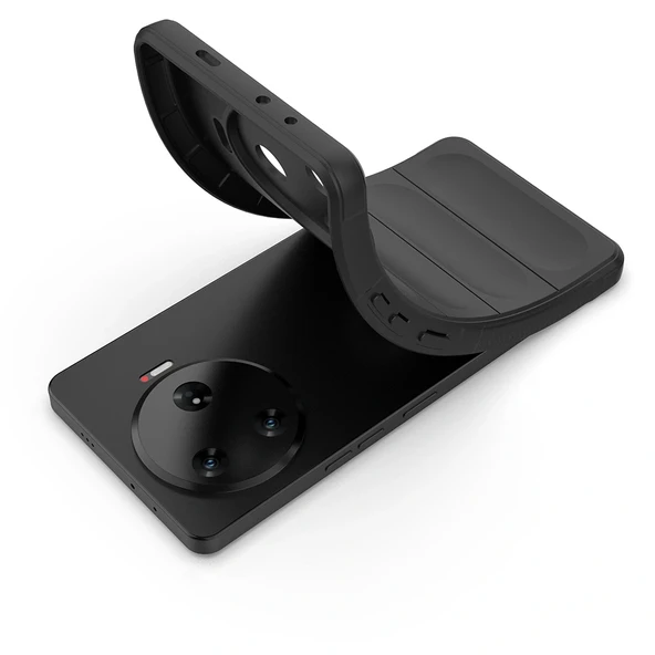 Tecno Spark 30 Pro Kılıf Esnek TPU Oyuklu Arka Yüzey Tasarımlı Etnik Silikon Kapak - Resim 10