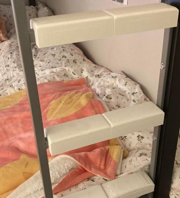 Ranza-Yatak Merdiveni Ayak Pedleri Plastik Aparat - 5