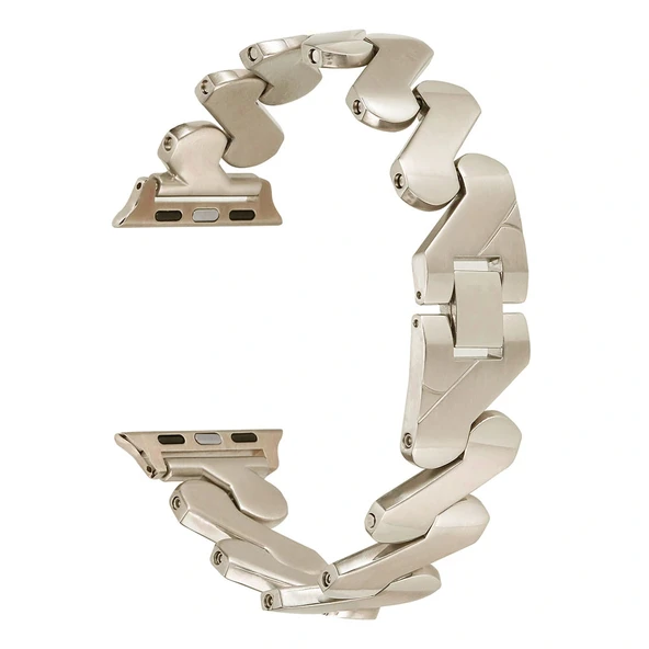 ​​​Watch 7 45mm Kordon Uyumlu-80 Metal Strap Kayış - Resim 8