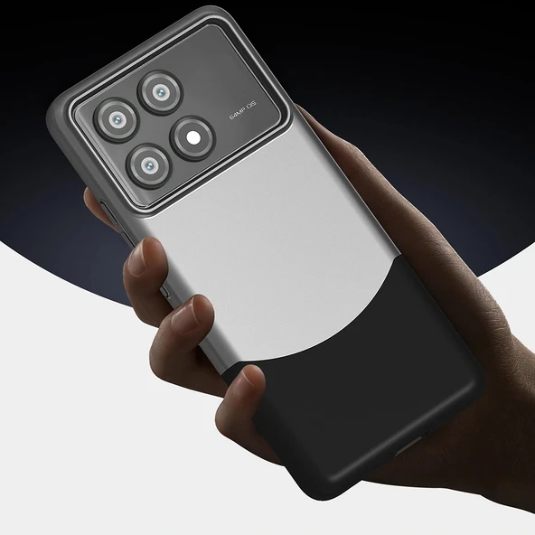 Poco X6 Pro Kılıf Mıknatıslı Duble Kapak - Resim 5