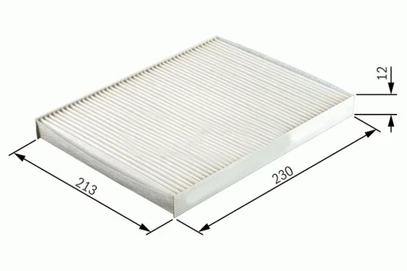 POLEN FİLTRESİ PALIO 1.0-1.2-1.4 2004-1996 -ALBEA 1.4 2004-1996  7078711 ürün görseli 1