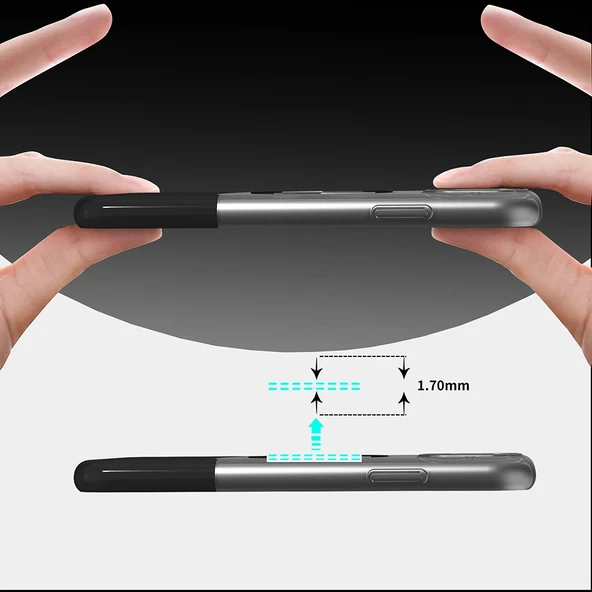 iPhone 11 Kılıf M-Safe Şarj Özellikli Mıknatıslı Duble Kapak - Resim 2
