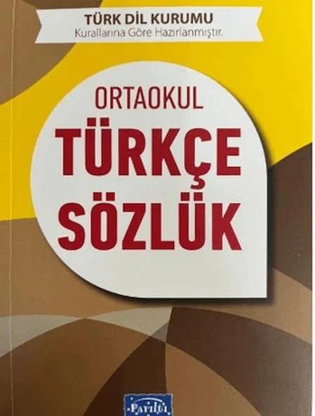 Ortaokul Türkçe Sözlük - 1