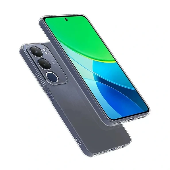 Vivo Y19S Kılıf Süper Silikon Kapak - Resim 2