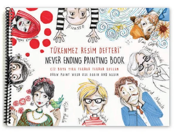 Tükenmez Resim Defteri--3 25x35cm ürün görseli 1