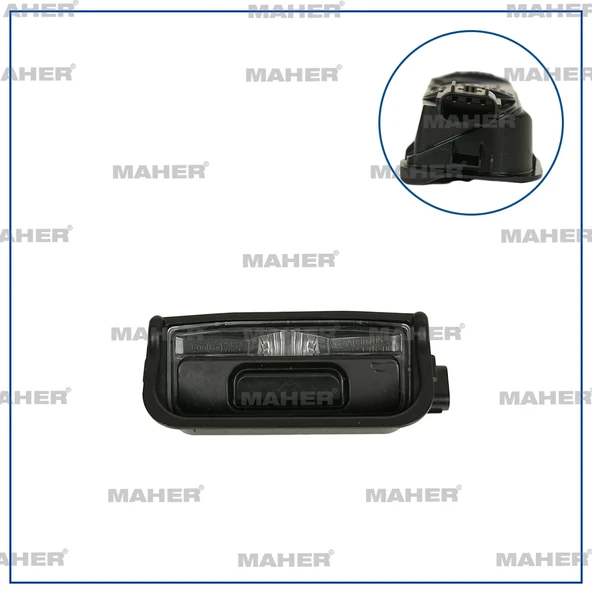 PLAKA LAMBASI CIVIC 2016-2021 FC5 DÜĞMELİ 34100 TEA T11 ürün görseli 1