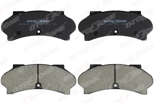 PEUGEOT J9-J10 ÖN BALATA ESKİ MODEL 424574 ürün görseli 1