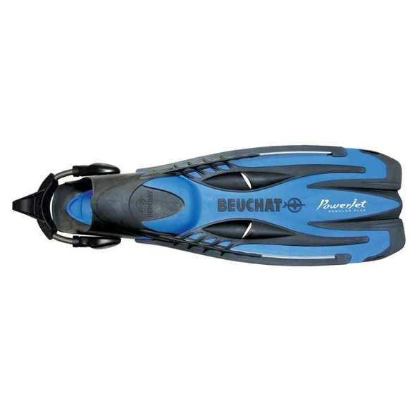 BEUCHAT Palet Açık POWERJET, Çelik Yaylı Kayış ile - 5