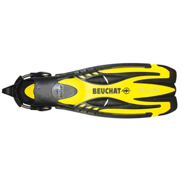 BEUCHAT Palet Açık POWERJET, Çelik Yaylı Kayış ile - 4