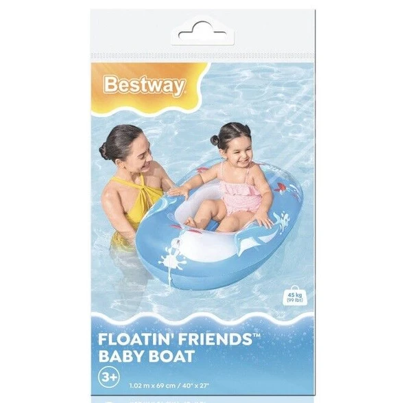 Bot Çocuk Balina Desenli - 34037 - 2