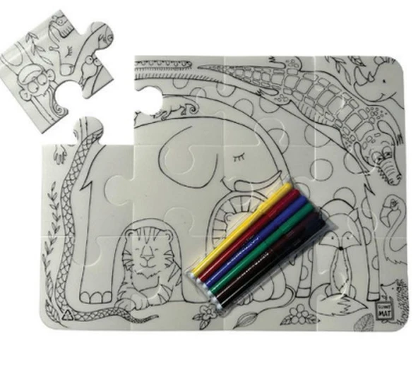 Funny Mat - Sevimli Dostlar 30 X 40 Cm ürün görseli 1