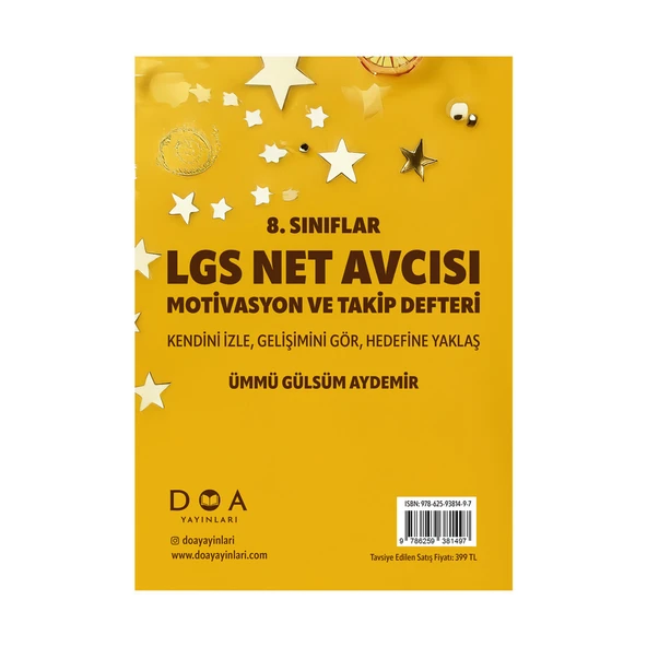 LGS Net Avcısı Motivasyon ve Takip Defteri - Resim 3