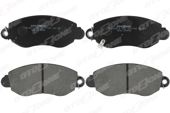 ON FREN BALATASI TRANSIT 5184 2001-2006 A.CEKER 4077636 YC152K021AC WVA23577 ürün görseli 1