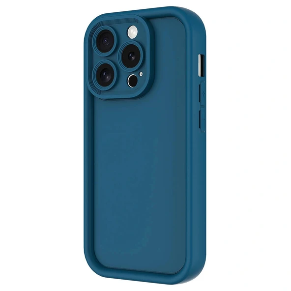 iPhone 15 Pro Kılıf Kamera Korumalı Ananas Kapak - Resim 4