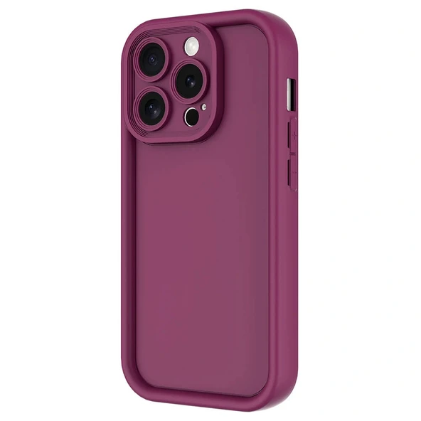 iPhone 15 Pro Kılıf Kamera Korumalı Ananas Kapak - Resim 5