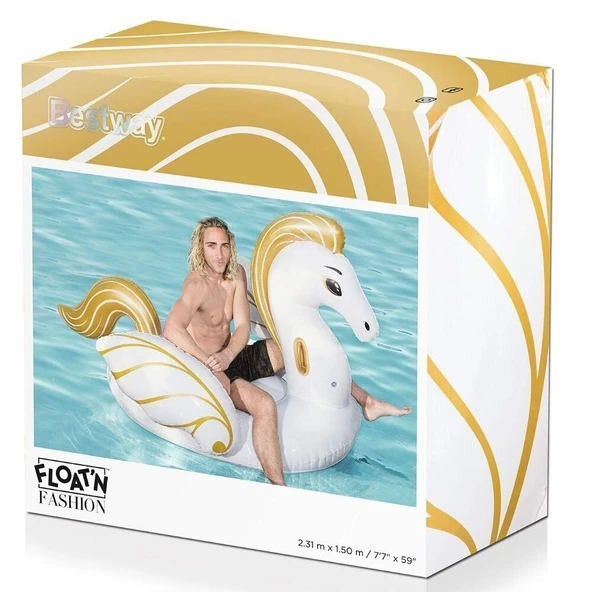 Altın Pegasus Binici 231x150 Cm Bestway - 41118 - 2