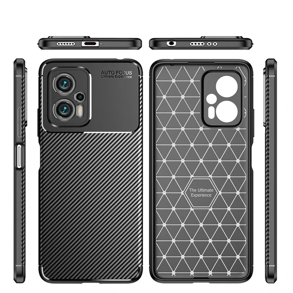 Xiaomi Poco X4 GT Kılıf Negro Silikon Kapak - Resim 4