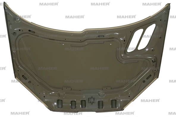 MOTOR KAPUTU 206 1998-2011 (SIMYI) 7901K1 - Resim 2